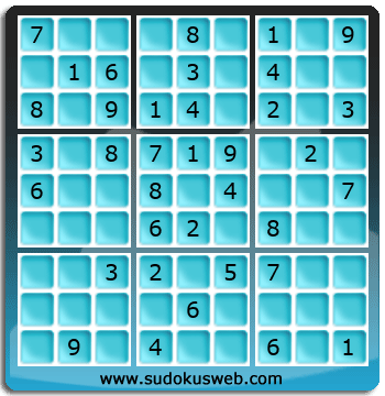 Sudoku von einfacher höhe