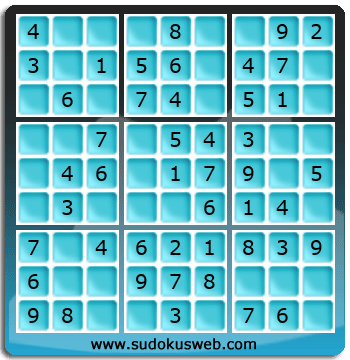 Sudoku de Nivell Molt Fàcil Sudoku de Nivell Molt Fàcil