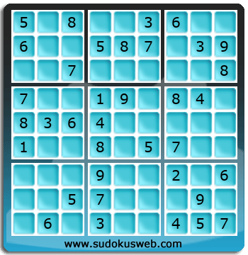 Sudoku von einfacher höhe