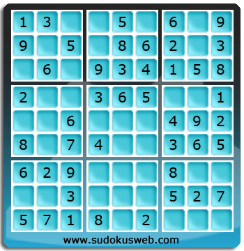 Sudoku de Nivel Muy Fácil