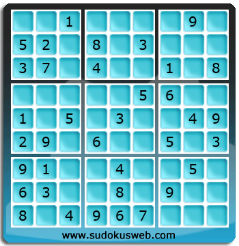 Sudoku von einfacher höhe