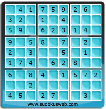 Sudoku de Nivell Molt Fàcil Sudoku de Nivell Molt Fàcil