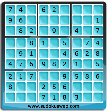 Sudoku von sehr einfacher höhe