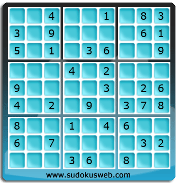 Sudoku von einfacher höhe