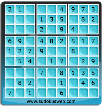 Nivel Muito Facil de Sudoku