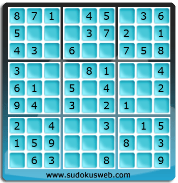 Very Easy Level Sudoku