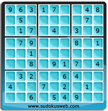 Sudoku von einfacher höhe