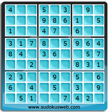 Sudoku de Nivel Muy Fácil