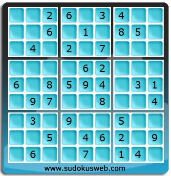Sudoku von einfacher höhe Sudoku von einfacher höhe