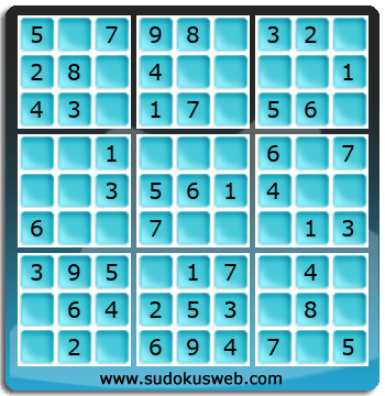 Sudoku von sehr einfacher höhe