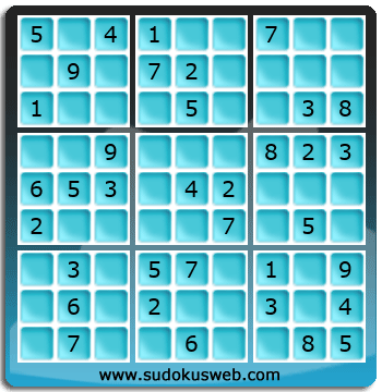 Sudoku von einfacher höhe