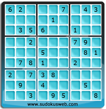 Sudoku von mittelmässiger höhe