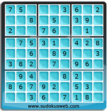 Sudoku de Niveau Très Facile Sudoku de Niveau Très Facile
