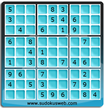 Nivel Facil de Sudoku