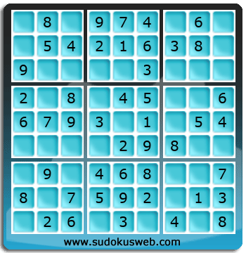 Sudoku de Niveau Très Facile Sudoku de Niveau Très Facile