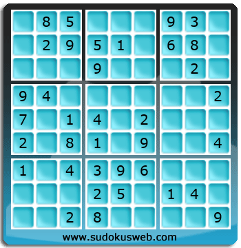 Nivel Facil de Sudoku