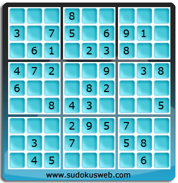 Sudoku von einfacher höhe