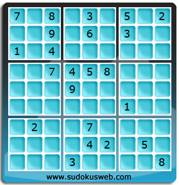 Sudoku von schwieriger höhe