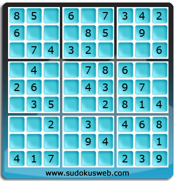 Nivel Muito Facil de Sudoku