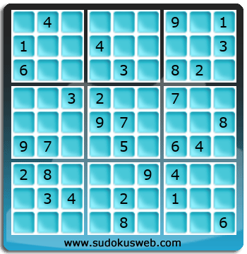 Sudoku von mittelmässiger höhe