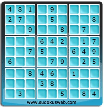 Sudoku de Niveau Facile Sudoku de Niveau Facile