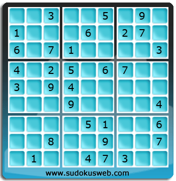 Sudoku von mittelmässiger höhe