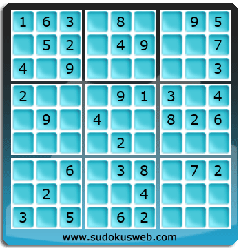 Sudoku von einfacher höhe