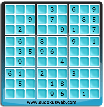 Sudoku von mittelmässiger höhe