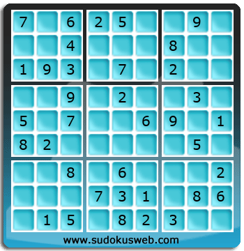 Sudoku von einfacher höhe