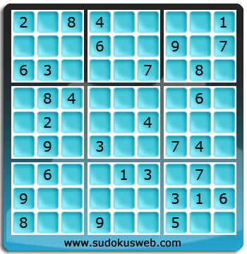 Sudoku von mittelmässiger höhe