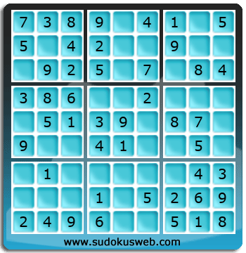 Nivel Muito Facil de Sudoku