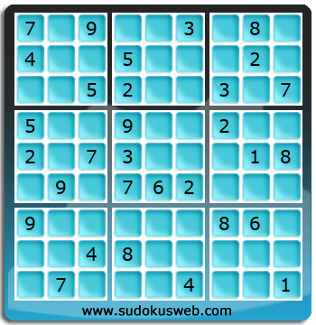 Sudoku von mittelmässiger höhe Sudoku von mittelmässiger höhe