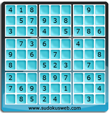 Sudoku von sehr einfacher höhe