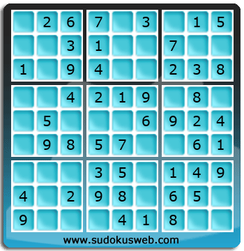 Sudoku de Niveau Très Facile Sudoku de Niveau Très Facile