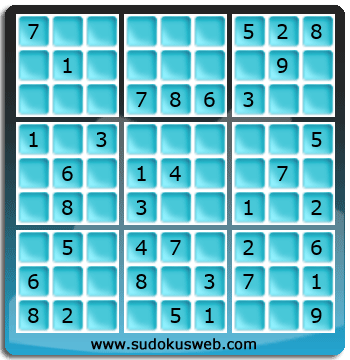 Sudoku de Niveau Facile