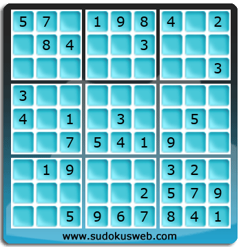 Sudoku von einfacher höhe Sudoku von einfacher höhe