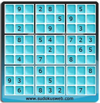 Sudoku von mittelmässiger höhe