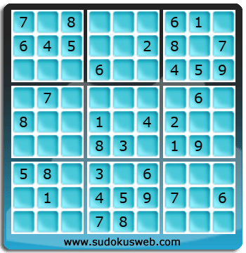 Nivel Facil de Sudoku