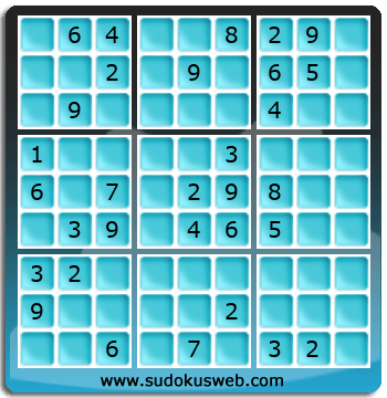 Sudoku von mittelmässiger höhe