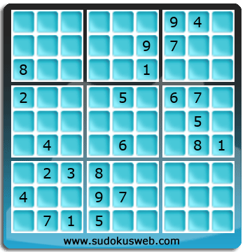 Sudoku von Fachmännischer höhe