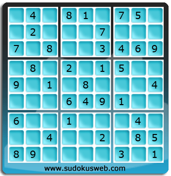 Sudoku de Niveau Facile Sudoku de Niveau Facile