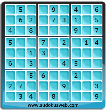 Sudoku von einfacher höhe