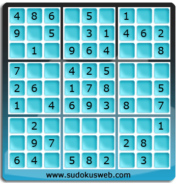 Sudoku de Nivel Muy Fácil