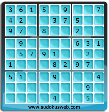 Sudoku von einfacher höhe