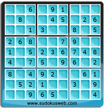 Sudoku de Nivell Molt Fàcil Sudoku de Nivell Molt Fàcil