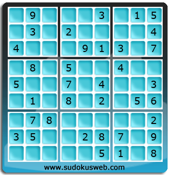 Sudoku von einfacher höhe