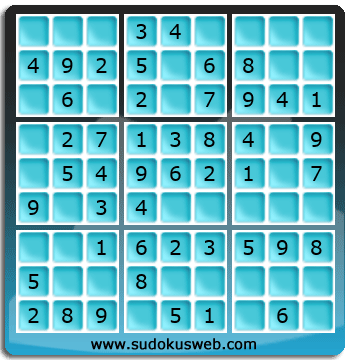 Sudoku de Niveau Très Facile