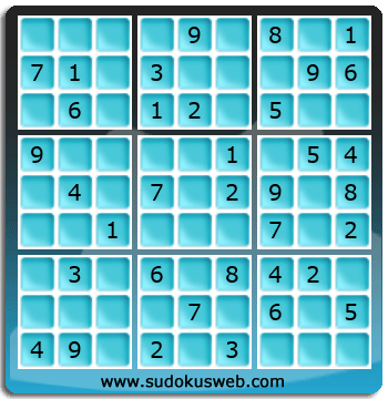 Nivel Facil de Sudoku