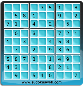 Sudoku von sehr einfacher höhe