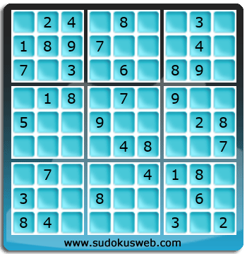 Sudoku von einfacher höhe Sudoku von einfacher höhe